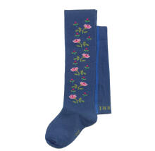Weri Spezials Bērnu Zeķubikses Rose Branches Jeans ART.WERI-2577 Augstas kvalitātes bērnu kokvilnas Zeķubikses meitenēm