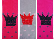 Weri Spezials Детские колготки Crown Rose Blossom ART.WERI-4477 Высококачественные детские хлопковые колготки для девочек