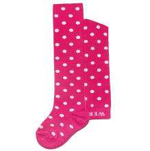 Weri Spezials Bērnu Zeķubikses White Dots Pink ART.SW-0125 Augstas kvalitātes bērnu kokvilnas Zeķubikses meitenēm