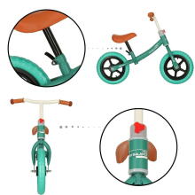 Ikonka Trike Fix Balance Bicycle Art.KX4544 Turquoise Children's bicycle - a runner with a metal frame