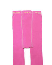 Weri Spezials Детские колготки Colorful Stripes Dark Pink ART.SW-0200 Высококачественные детские хлопковые колготки для девочек