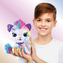 Style 4 Ever plush with airbrush Kitty, 25 cm