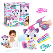 Style 4 Ever plush with airbrush Kitty, 25 cm