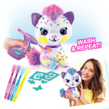 Style 4 Ever plush with airbrush Kitty, 25 cm