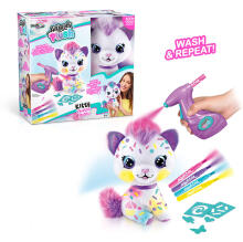 Style 4 Ever plush with airbrush Kitty, 25 cm