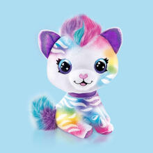 Style 4 Ever plush with airbrush Kitty, 25 cm