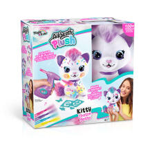 Style 4 Ever plush with airbrush Kitty, 25 cm