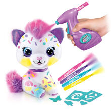 Style 4 Ever plush with airbrush Kitty, 25 cm