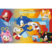 TREFL SONIC Puzle, 60 gab.