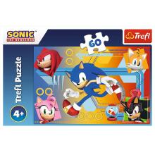 TREFL SONIC Puzle, 60 gab.