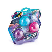 Slime playset Light-up Cosmic crunch 3-pack
