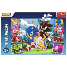 TREFL SONIC Puzle, 100 gab.