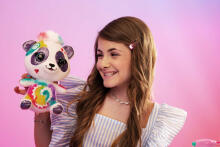 Style 4 Ever plush with airbrush Panda, 25 cm