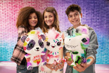 Style 4 Ever plush with airbrush Panda, 25 cm