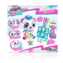 Style 4 Ever plush with airbrush Panda, 25 cm