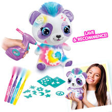 Style 4 Ever plush with airbrush Panda, 25 cm