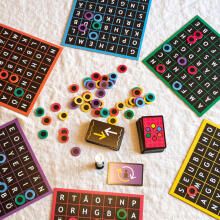 TACIC game Word Bingo (In Lithuanian lang.)