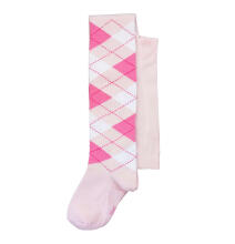Weri Spezials Bērnu Zeķubikses Jacquard Light Pink and Dark Pink ART.WERI-2544 Augstas kvalitātes bērnu kokvilnas Zeķubikses bērniem