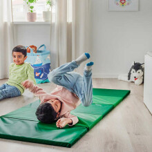 Ikea Plufsig 305.522.69 Green Складной гимнастический коврик, зеленый