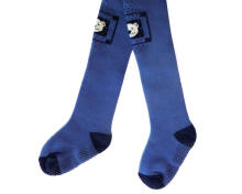 Weri Spezials Bērnu Zeķubikses Little Bear Jeans ART.SW-1742 Augstas kvalitātes siltas plīša Neslīdošas bērnu kokvilnas Zeķubikses zēniem