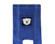 Weri Spezials Bērnu Zeķubikses Little Bear Jeans ART.SW-1742 Augstas kvalitātes siltas plīša Neslīdošas bērnu kokvilnas Zeķubikses zēniem