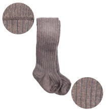 La Bebe™ Nursing Eco Taupe Organic Cotton Tights Art.154798