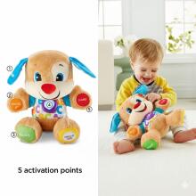 Fisher Price Laugh And Learn Latvian Puppy Art. DLM25  Learned Interactive Puppy/Doggy (Latvian)