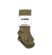 La Bebe™ Nursing Eco Organic Cotton Tights Art.154800 Knaki