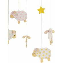 Goki Mobile Sheep Art.52951 Музыкальня карусель на кроватку