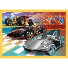 TREFL HOT WHEELS Puzzle 4 in 1 set