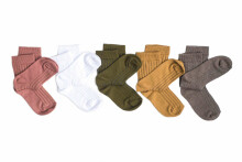 La Bebe™ Nursing Eco Organic Cotton Socks Art.155065 Purple Laste sukkpüksid on valmistatud keskkonnasõbralikust orgaanilisest puuvillast.