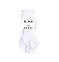 La Bebe™ Nursing Eco Organic Cotton Tights Art.155066 White