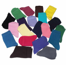 Weri Spezials Children's Socks Monochrome Dark Pink ART.SW-0955 Pack of three high quality children's cotton socks