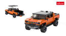 "RASTAR 1:30 saliekams automaš?nas modelis ""Hummer EV"", sortiments, oranžs/dzeltens, 454 da?as, 93700"