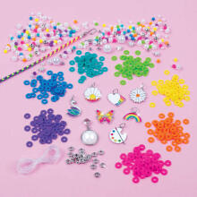 MAKE IT REAL DIY Jewelry set Rainbows and pearls