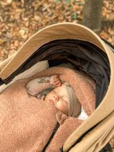 Makaszka Alpaca Footmuff Art.155336 Dusty Pink