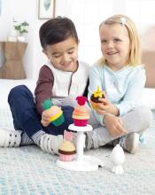 SKIP HOP komplekts Zoo sort and stack Cupcakes, 9H012810