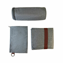 Kettler Diaper Bag Art.155671 Grey vystyklų krepšys juodas