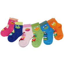 Weri Spezials Bērnu zeķes Frog and Friends Cornflower Blue ART.WERI-1023 Divi pāri augstas kvalitātes bērnu zeķes no merserizētas kokvilnas