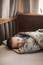 Makaszka Blanket Art.155896 конвертик для новорождённого из органического хлопка (75х75 см)