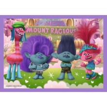 TREFL TROLLS Puzzle 4 in 1 set