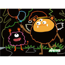 AVENIR Scratch set Monster