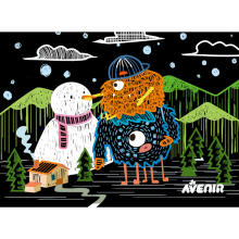 AVENIR Scratch set Monster