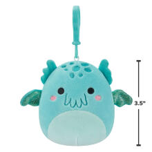 SQUISHMALLOWS W16 Clip-on plush toy, 8 cm