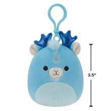 SQUISHMALLOWS W16 Clip-on plush toy, 8 cm