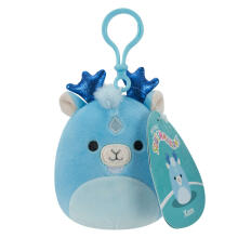 SQUISHMALLOWS W16 Clip-on plush toy, 8 cm