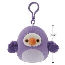 SQUISHMALLOWS W16 Clip-on plush toy, 8 cm