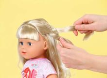 BABY BORN Lelle māsa Style & Play, blondīne, 43 cm