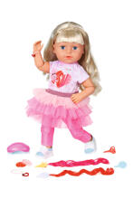 BABY BORN Lelle māsa Style & Play, blondīne, 43 cm