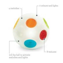 INFANTINO ball Senso Rainbow
